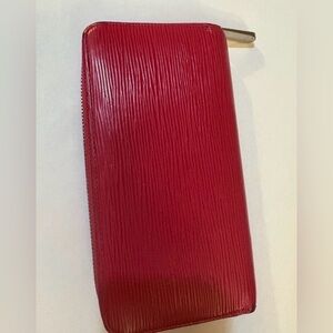 Louis Vuitton Zippy Wallet Fuchsia Epi